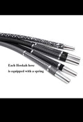 Premium Shisha Schlauch mit Edelstahl Mundstück