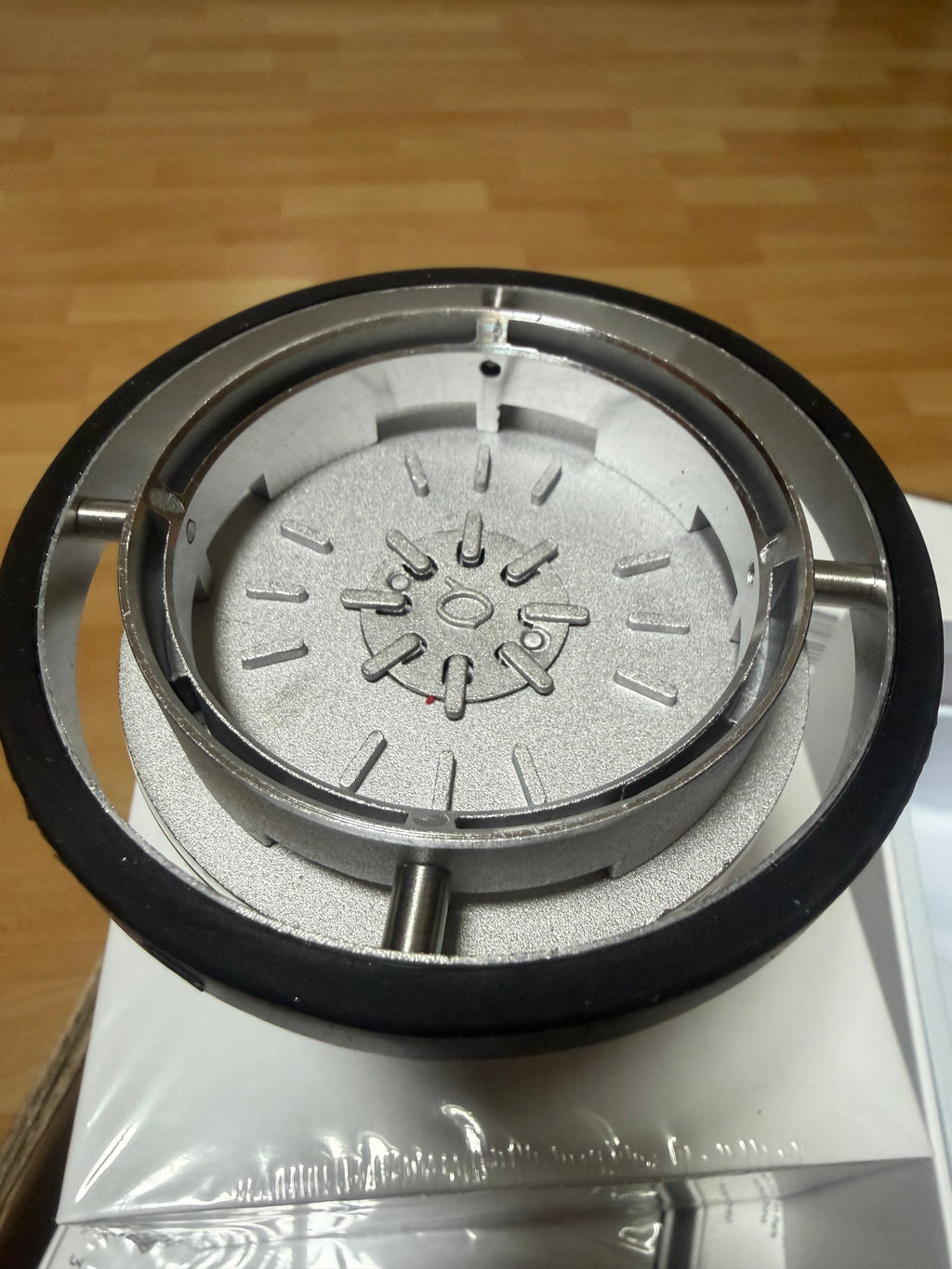 Quasar Kopf Schwarz Glasaufsatz Shisha Bowl mit Box